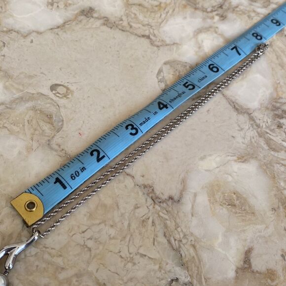 Sterling Silver Pearl Pendant & Rope Chain - Picture 7 of 7